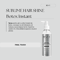 Spray KV-1 Sublime Hair Shine – Botox Instant