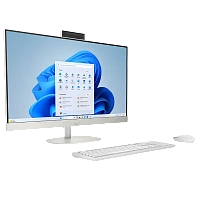 Computer All-in-One HP AI 27-cr2048ci, 27", Intel Core Ultra 7 255U, 16GB/512GB, FreeDOS, Alb