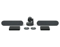 Cameră Web Logitech Rally Plus, UHD-4K, Negru