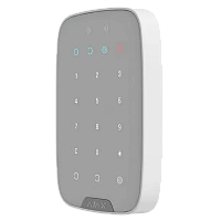 Tastatură tactilă fără fir Ajax KeyPad Plus, Alb