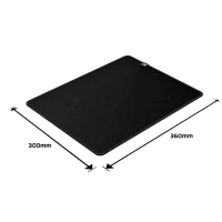 Mouse Pad pentru jocuri HyperX Pulsefire Mat, Medium, Negru
