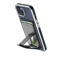 Suport pentru smartphone Cellularline Pocket Stand Mag, Negru