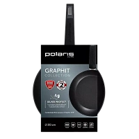 Tigaie Polaris Graphit-20F, 20cm, Grafit