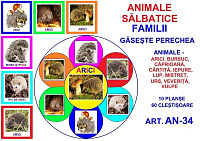 AN-34 Joc cu cleşte Animale sălbatice