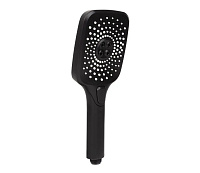 Cusătură de duș WEZER WKY-37 BLACK cu 3 funcții (negru)