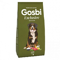 GOSBI EXCLUSIVE LAMB MAXI 12KG,  hrană completă cu miel pentru câini adulți de talie mare