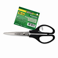 Foarfece universale 16 cm cu manere cauciucate, lame inox, foarfeca birou, scoala, uz casnic si profesional