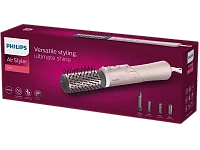 Uscător de păr-perie Philips BHA735/00, 1000W, Roz