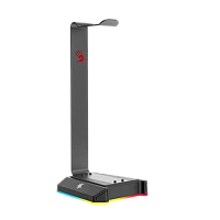 Stand pentru căști gaming Bloody GS2L, USB, Negru