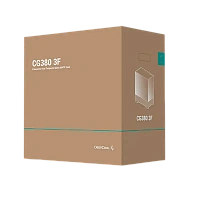 Carcasă PC Deepcool CG380 3F, Mini-Tower, Fără PSU, Negru