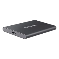 SSD portabil extern Samsung T7, 4 TB, Titan Gray (MU-PC4T0T/WW)