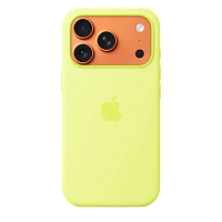 Husă Apple iPhone 17 Pro Silicone Case with MagSafe, Neon Yellow
