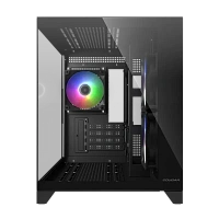 Carcasă PC Cougar FV150 Mini RGB, Mini-Tower, Fără PSU, Negru