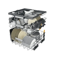 Mașină de spălat vase Whirlpool W7I HP42 L, Negru