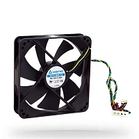 PC Case Fan Chieftec AF-1225PWM, 120x120x25 mm, Ball Bearing, 1650rpm, <32db, PWM, 4pin for PSU/Mole