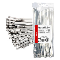 04322 Legaturi metalice din otel inoxidabil 4,6 С… 250mm 100 buc