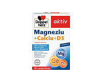 Magneziu 250mg+Calciu 450mg+Vit D3 10mg comp. N30