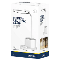 Lampa de birou Platinet Pen Holder PDL008 , Alb