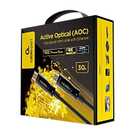 Cablu Video Cablexpert CCBP-HDMI-AOC-30M-02, HDMI (M) - HDMI (M), 30 m, Negru