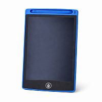 Tableta LCD scris si desen 8.5 inch copii, tabla electronica portabila, stylus inclus, stergere rapida, anti hartie, jucarie educativa, cadou copii 3+ ani, culoare albastra