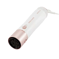 Uscător de păr-perie Polaris PHSB2111, 1200W, Alb | Aur Roz