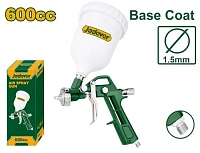 Pistol de pulverizare pneumatic 600cc 1.5mm Jadever JDGA1504