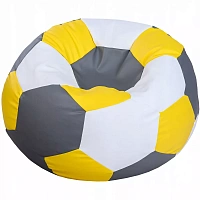 BeanBag Minge marimea"L",culoarea sur,alb,galben din ecopiele