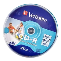 CD Verbatim VPR25 (43439), 25buc, Cake