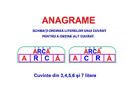 L-122 Anagrame - planşe A4
