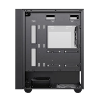 Carcasă PC Gamemax Storm, Mini-Tower, Fără PSU, Negru