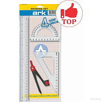 Set rigle 4 buc 30 cm  025-9  ARK   /20