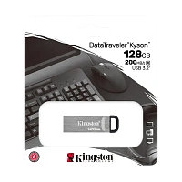 Memorie USB Kingston DataTraveler Kyson, 128GB, Argintiu