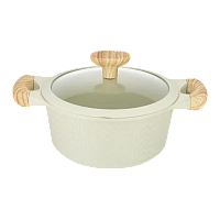 Cratiță RESTO 93801, 2,4L, 20cm, Bej