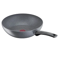 Tigaie WOK Tefal G1501972, 28cm, Gri