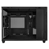 Carcasă PC ASUS Prime AP201 Tempered Glass Edition, Mini-Tower, Negru