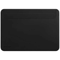 Husă pentru laptop Proove Leather Sleeve pentru MacBook, 16.2", Negru