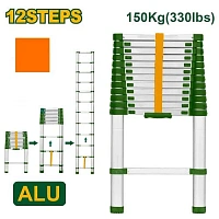 Scară telescopică 12 trepte 3.8 m JDLD5H12 Jadever