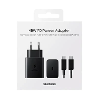 Încărcător Samsung Fast Travel Charger EP-T4511, 45W, Negru