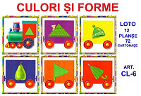 CL-6 Joc Loto Culori şi forme