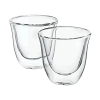 Set de pahare De'Longhi 60 ml 2 buc, Transparent