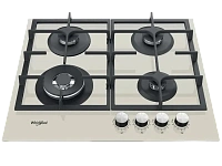 Plită pe gaz Whirlpool GOFL 629/S, Argintiu