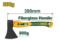 Topor universal forjat 800g Jadever