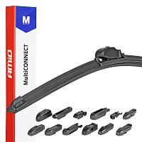 01187 Lame de stergator plat MultiConnect 12" (300 mm) 12 adaptoare