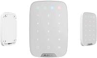 Tastatură tactilă fără fir Ajax KeyPad, Alb
