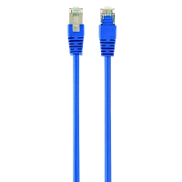 Patch cord Cablexpert PP22-0.5M/B, Cat5e FTP, 0,5m, Albastru
