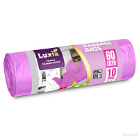 LUXIA Pungi p/u gunoi cu urechi 60 L 10 buc. cu aroma capsuni LUX-4018  /55