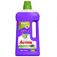 Soluție de curățat podele și pereți Active Lilac Alley 1L