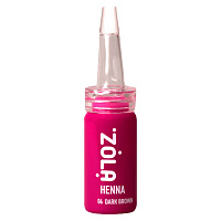 Henna profesională pentru sprâncene ZOLA 10 g (06 DARK BROWN)
