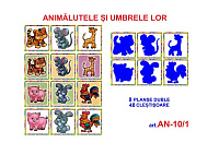 AN-10.1 Joc cu cleşte Animălute şi umbrele lor