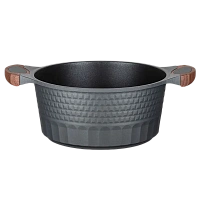 Cratiță RESTO 93503, 4.6L, 24cm, Negru